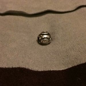 Silver PANDORA Charm FishBowl